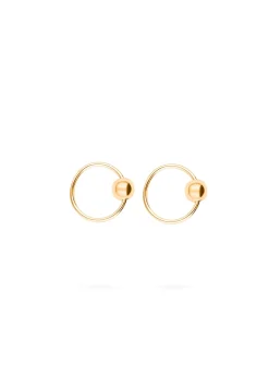 PIERCINGS AFTAN (8MM) BAÑADOS EN ORO