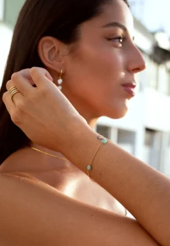 PULSERA AMISHI BAÑADA EN ORO