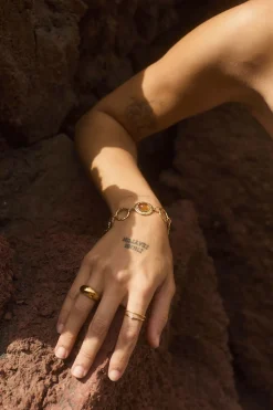 PULSERA JEVIT BAÑADA EN ORO