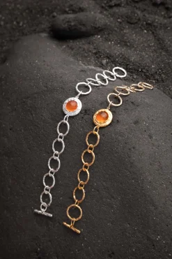 PULSERA JEVIT BAÑADA EN ORO