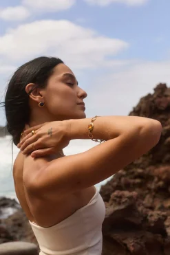 PULSERA JEVIT BAÑADA EN ORO