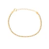 PULSERA KANAK BAÑADA EN ORO