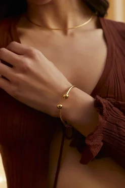 PULSERA MALTI BAÑADA EN ORO
