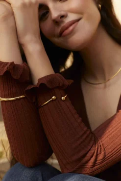 PULSERA MALTI BAÑADA EN ORO