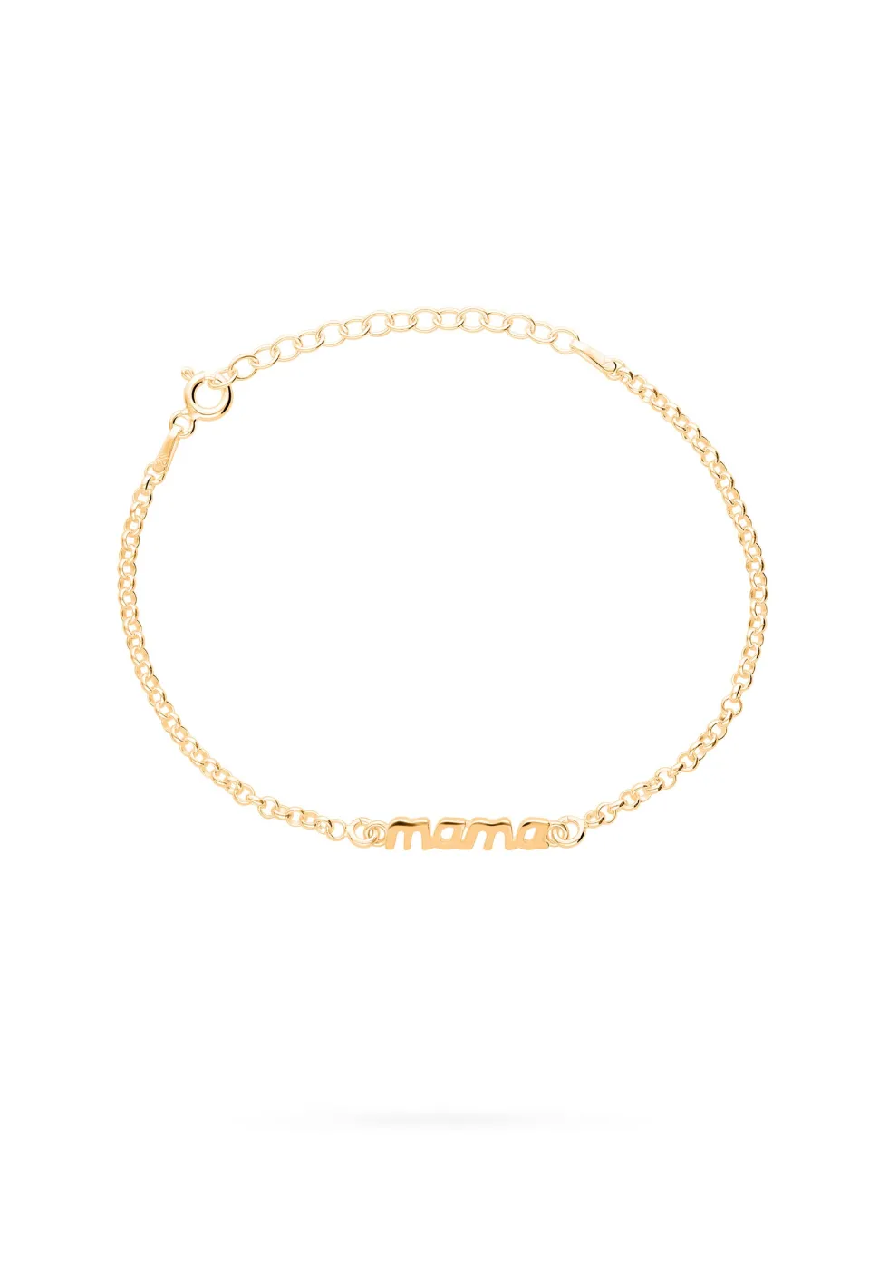 PULSERA MAMA BAÑADA EN ORO