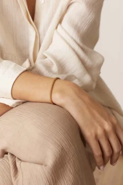 PULSERA SAANP BAÑADA EN ORO
