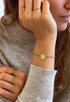 PULSERA SHAILA BAÑADA EN ORO (PERSONALIZADA)
