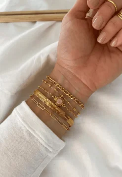 PULSERA SUMANA BAÑADA EN ORO