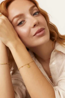 PULSERA TIGAT BAÑADA EN ORO