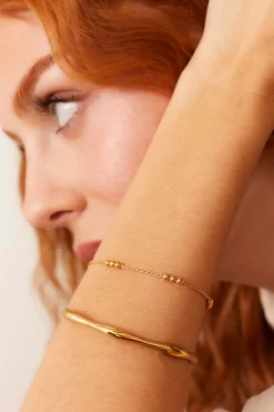 PULSERA TIKA BAÑADA EN ORO