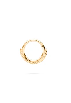 SEPTUM ABOSHAN (12MM) BAÑADO EN ORO