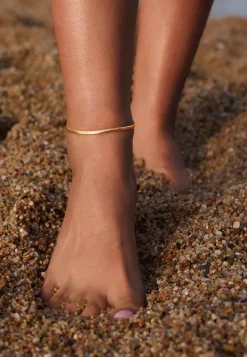 TOBILLERA KALIDASA BAÑADA EN ORO